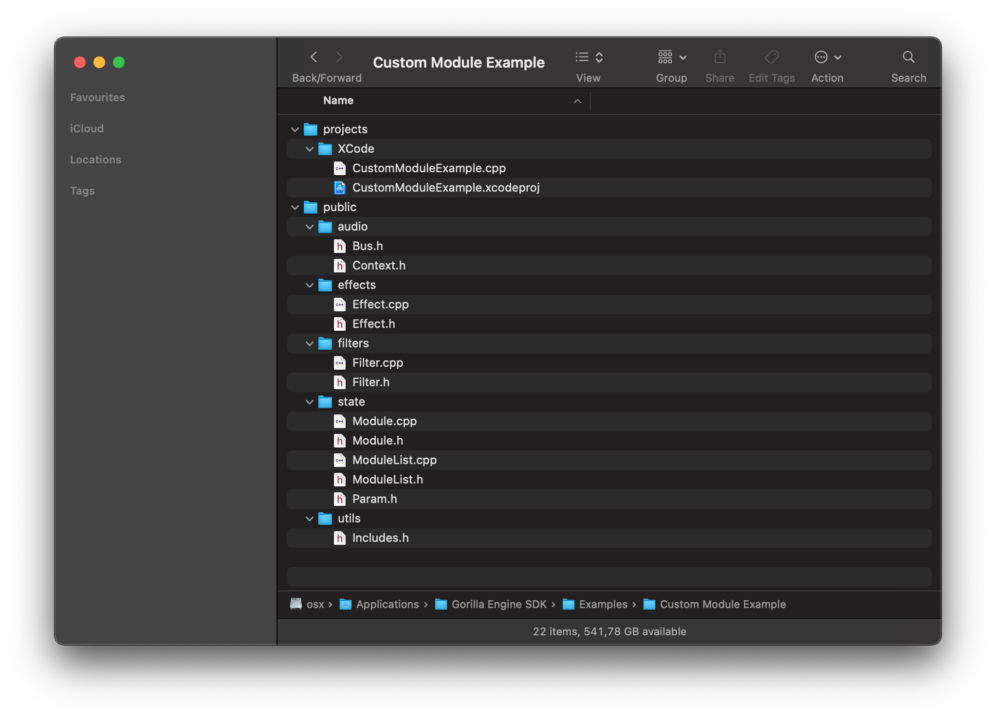 Custom Module Example